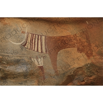 Prehistoric Cave Paintings in Laas Geel/Laas Gaal on the Outskirts of Hargeisa in Somaliland