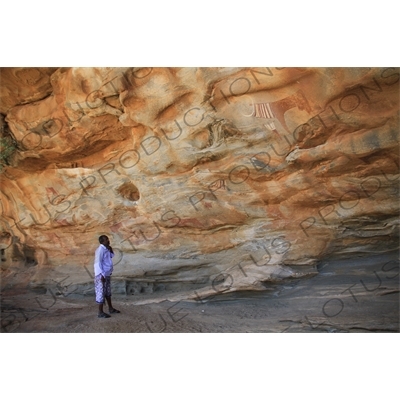 Prehistoric Cave Paintings in Laas Geel/Laas Gaal on the Outskirts of Hargeisa in Somaliland