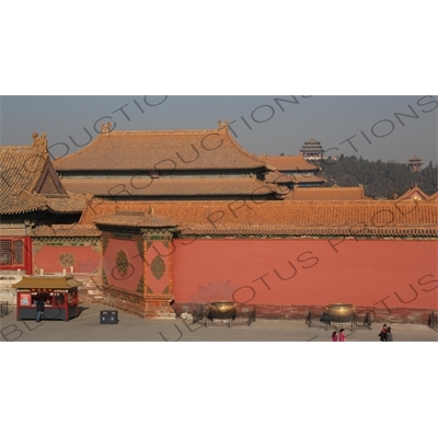 Imperial Roofs/Rooves in the Forbidden City in Beijing