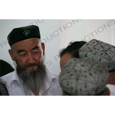 Uighur Men Talking in Urumqi