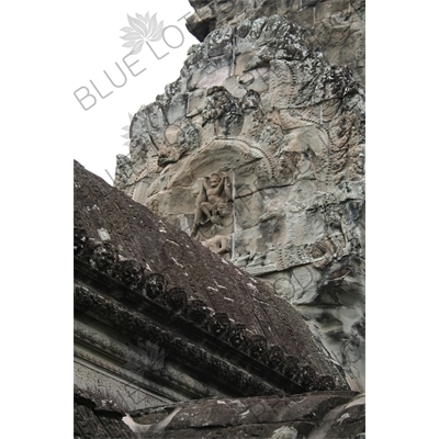 Sculptural Relief at Angkor Wat