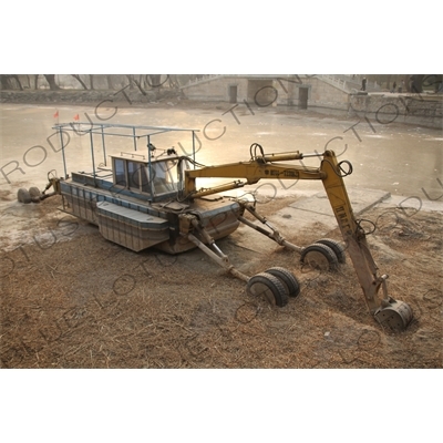 Dredging Boat in the Summer Palace in Beijing