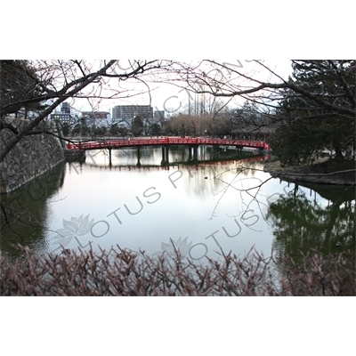 Bridge at Matsumoto Castle in Matsumoto