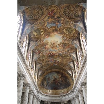 Chapel at the Palace of Versailles (Château de Versailles) in Versailles