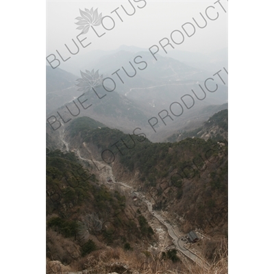 Path Leading to the Summit of Mount Tai (Tai Shan) in Shandong Province