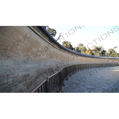 Echo Wall (Hui Yin Bi) in the Temple of Heaven (Tiantan) in Beijing