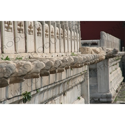 Water Spouts at the Forbidden City in Beijing