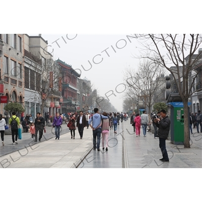 Qianmen Shopping Street in Beijing