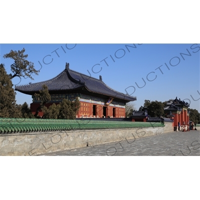 Imperial Hall of Heaven (Huang Qian Dian) in the Temple of Heaven (Tiantan) in Beijing