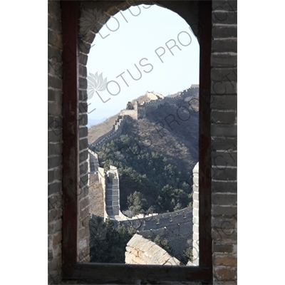 West Terrace (Xifang Tai) and Storage Tower (Kufanglou) on the Jinshanling Section of the Great Wall of China