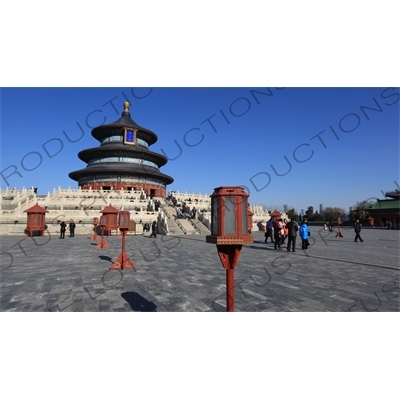 Hall of Prayer for Good Harvests (Qi Nian Dian) in the Temple of Heaven (Tiantan) in Beijing