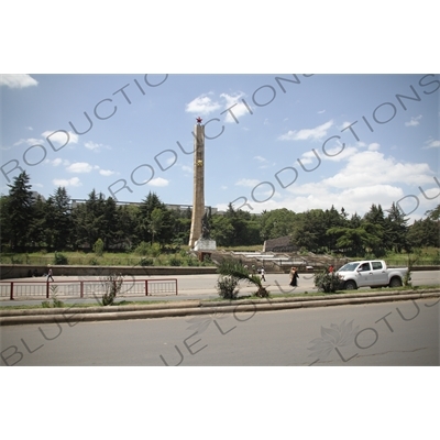 Tiglachin Memorial on Churchill Avenue in Addis Ababa