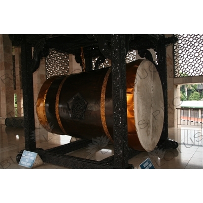 Call to Prayer Drum in the Istiqlal Mosque in Jakarta