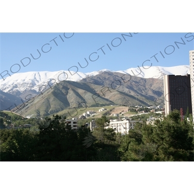 Alborz Mountains outside Tehran