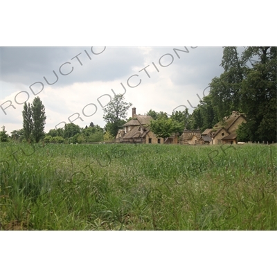 Queen's Hamlet (Hameau de la Reine) in the Gardens of Versailles at the Palace of Versailles (Château de Versailles) in Versailles