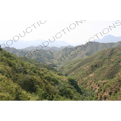 Great Wall of China on the Jinshanling Section of the Great Wall of China