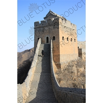 Big Jinshan Building/Tower (Da Jinshan Lou) on the Jinshanling Section of the Great Wall of China