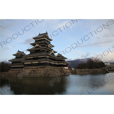 Keep (Tenshu/Tenshukaku) of Matsumoto Castle in Matsumoto