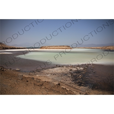 Lake Assal in Djibouti