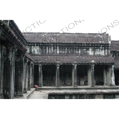 Covered Walkway in Angkor Wat