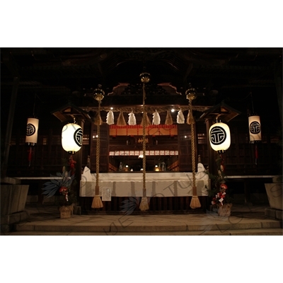 Yohashira Shrine in Matsumoto