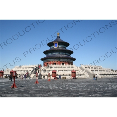 Hall of Prayer for Good Harvests (Qi Nian Dian) in the Temple of Heaven (Tiantan) in Beijing