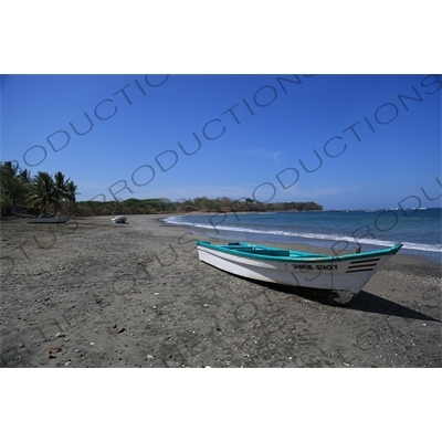 Boats on a Beach in Nosara