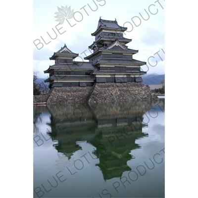 Keep (Tenshu/Tenshukaku) of Matsumoto Castle in Matsumoto