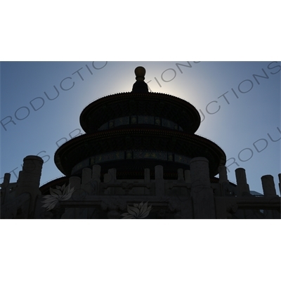 Hall of Prayer for Good Harvests (Qi Nian Dian) in the Temple of Heaven (Tiantan) in Beijing