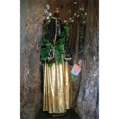 Madonna of the Baobab Tree Statue at the St. Mariam Dearit Shrine in Keren