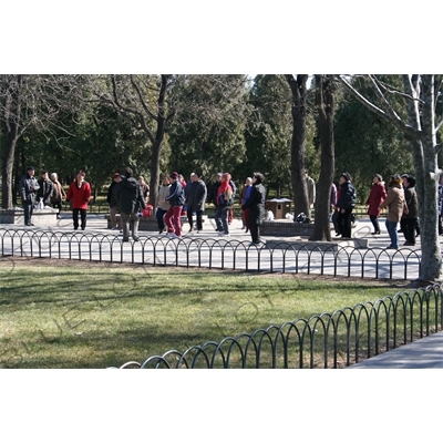 People Doing Group Exercises in the Temple of Heaven (Tiantan) in Beijing