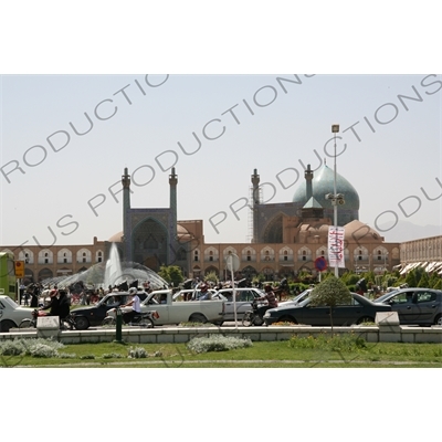 Naqsh-e Jahan Square and Shah Mosque in Esfahan/Isfahan