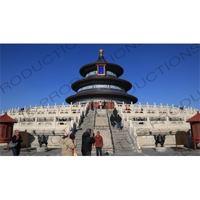 Hall of Prayer for Good Harvests (Qi Nian Dian) in the Temple of Heaven (Tiantan) in Beijing