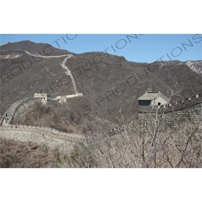 Mutianyu Section of the Great Wall of China (Wanli Changcheng) near Beijing