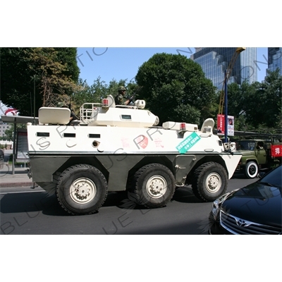 Chinese People's Armed Police Force/PAP (Zhongguo Renmin Wuzhuang Jingcha Budui/Wujing) Armoured Personnel Carrier in Urumqi