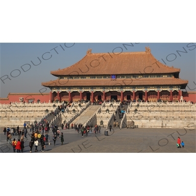 Hall of Supreme Harmony (Taihe Dian) in the Forbidden City in Beijing