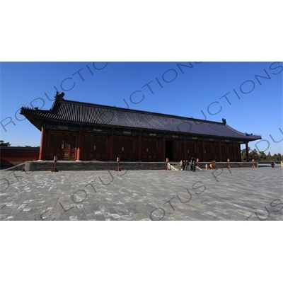 East Annex in the Hall of Prayer for Good Harvests (Qi Nian Dian) Complex in the Temple of Heaven (Tiantan) in Beijing