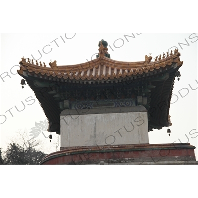 Pavilion Roof in the Summer Palace in Beijing