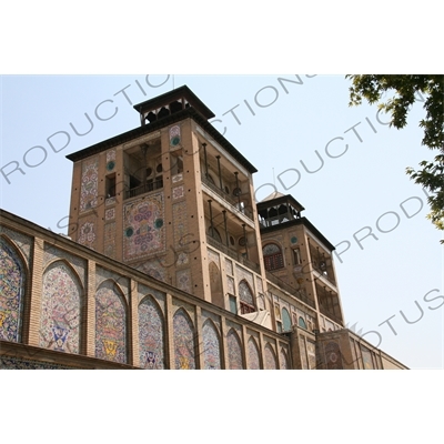 Edifice of the Sun (Shams ol Emareh) in the Golestan Palace in Tehran