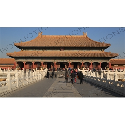 Palace of Heavenly Purity (Qianqing Gong) in the Forbidden City in Beijing