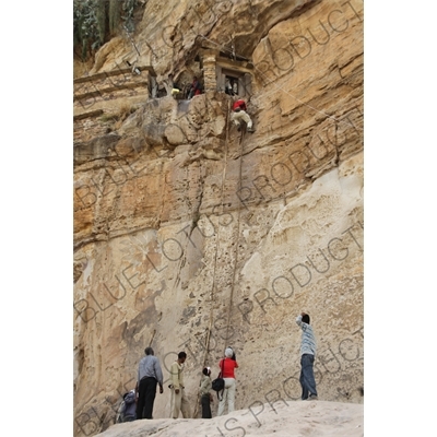 Entrance to Debre Damo