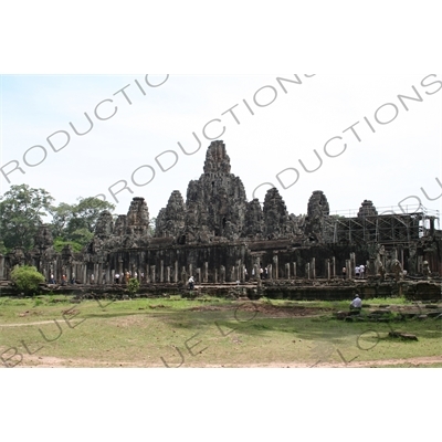 Bayon inside Angkor Thom