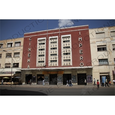 Cinema Impero Building in Asmara