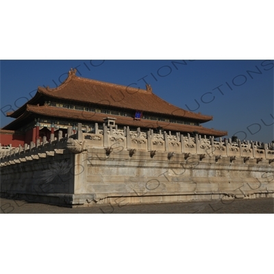 Hall of Supreme Harmony (Taihe Dian) in the Forbidden City in Beijing