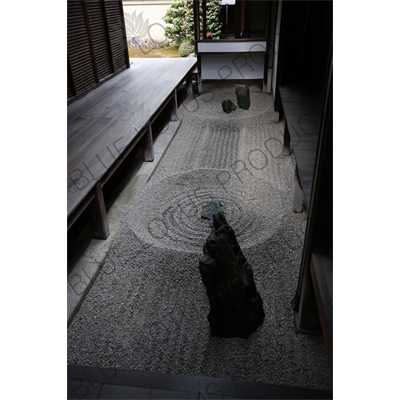 Tokekiko Rock Garden in Ryogen-in in the Daitoku-ji Complex in Kyoto