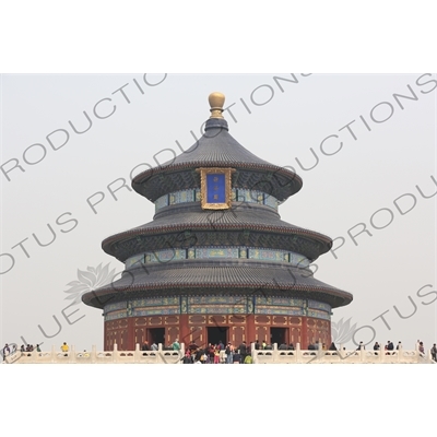 Hall of Prayer for Good Harvests (Qi Nian Dian) in the Temple of Heaven (Tiantan) in Beijing