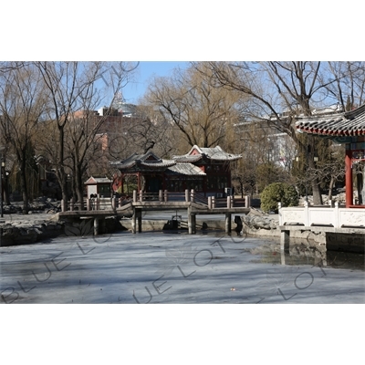 'Stone Boat' in the Southwest Waterscape Area in Ritan Park in Beijing