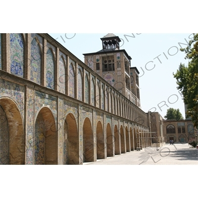 Edifice of the Sun (Shams ol Emareh) in the Golestan Palace in Tehran