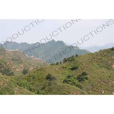 Great Wall of China at the Shalingkou Pass near Beijing