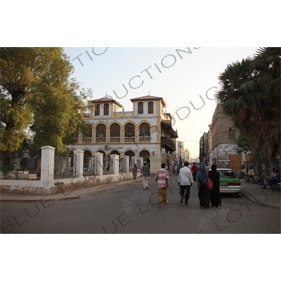 French Colonial Building in Djibouti City